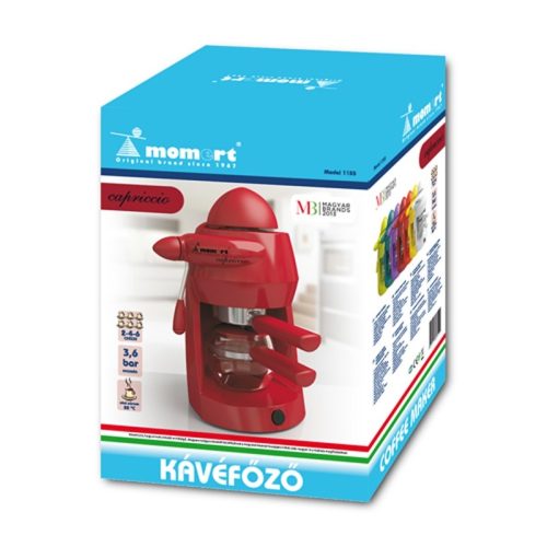 Momert 1165 (Bordó) Capriccio eszpresszó kávéfőző
