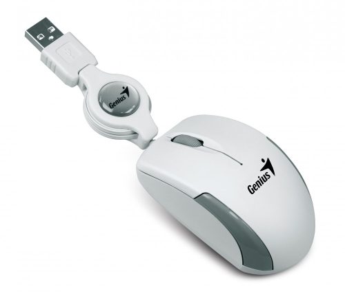 Genius Micro Traveler White USB egér