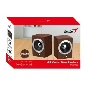 Genius SP-HF 280 Wood USB power 2.0 fadobozos hangszóró