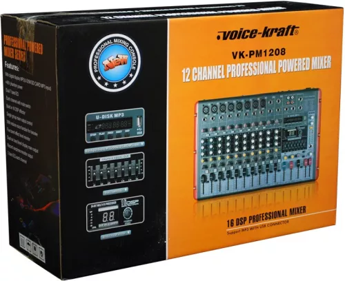 Voice-Kraft VK-PM1208 keverőerősítő