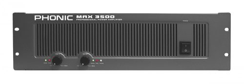 Phonic MAX3500 végerősítő, 2x1200W/4Ohm