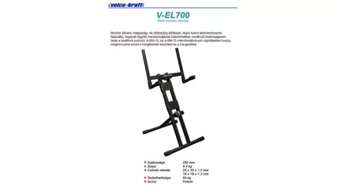 Voice-Kraft V-EL700 Monitor állvány