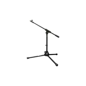   Voice Kraft V-MS009 Alacsony mikrofon állvány(50 cm), teleszkópos gémmel, fekete