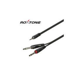 RAYC130L1 3,5 Sztereó Jack - 2x6,3 Monó Jack kábel, 1m
