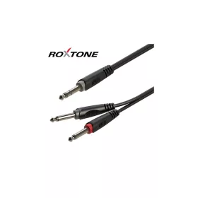 RAYC100L1 6,3 Sztereó Jack - 2x6,3Monó Jack kábel, 1m