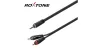 RAYC150L3 3,5 Sztereó Jack - 2xRCA kábel, 3m