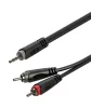 RAYC150L6 3,5 Sztereó Jack - 2xRCA kábel, 6m