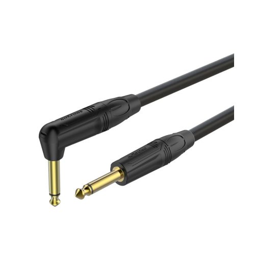 GGJJ110L3 6,3 Jack mono - 6,3 pipa Jack mono professzionális gitárkábel, 3m (fekete)