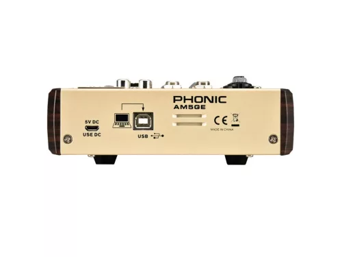 Phonic AM5GE Keverőpult 1 Monó/2 Sztereó csatorna