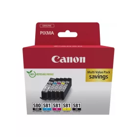   Canon PGI-580 + CLI-581 Tintapatron Multipack 1x11,2 ml + 4x5,6 ml