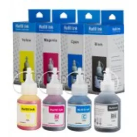 Utángyártott BROTHER BT5000C Tinta Cyan T300,T500