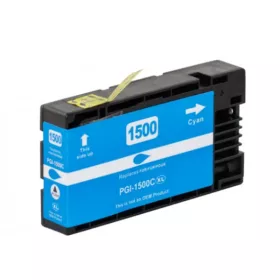 Utángyártott CANON PGI1500XL Tintapatron Cyan WHITE BOX