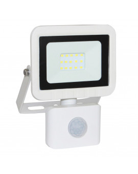 Commel 307-118 10W Fehér LED Reflektor Mozgásérzékelővel