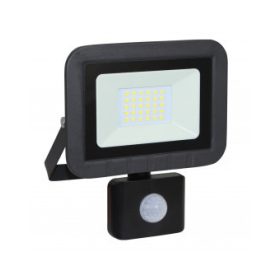   Commel 307-228 SMD 20W 6500K Fekete Mozgásérzékelős LED Reflektor