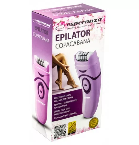 Esperanza EBD002V Copacabana Epilátor