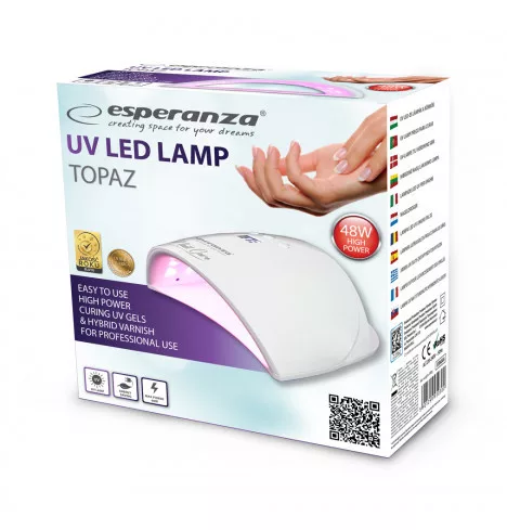 Esperanza EBN006 TOPAZ 48W UV LED Körömlámpa