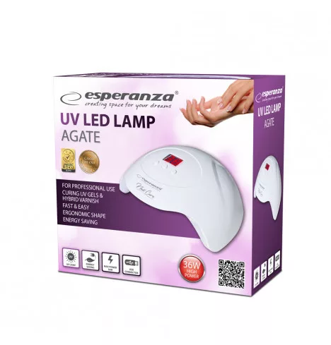 ESPERANZA EBN010 AGATE UV LED KÖRMÖSLÁMPA 36 W