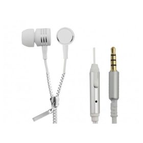  Esperanza EH161W Zipper Fehér Sztereó Fülhallgató Mikrofonnal