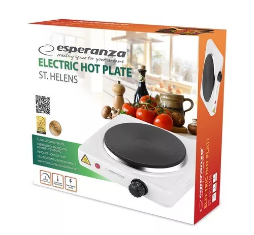 Esperanza EKH003W St. Helens elektromos főzőlap fehér