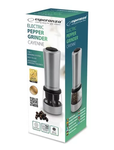 Esperanza EKP004 Cayenne elektromos borsőrlő