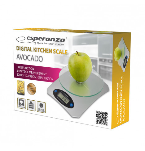 Esperanza EKS006 Avocado Konyhamérleg
