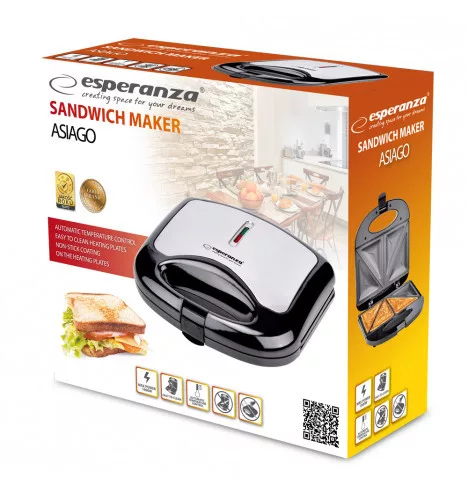 Esperanza EKT011 Asiago Szendvicssütő