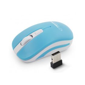   Esperanza EM126WB Vezeték Nélküli Optikai Egér Kék / Fehér