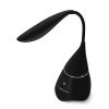 Esperanza EP151K Charm fekete tölthető LED asztali lámpa bluetooth hangszóróval