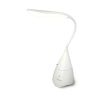 Esperanza EP151W Charm fehér tölthető LED asztali lámpa bluetooth hangszóróval