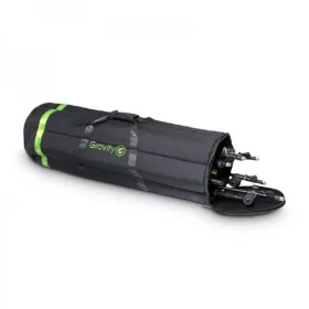   Gravity szállítótáska – 6 darab külön rekesszel, mikrofonállványhoz, fekete