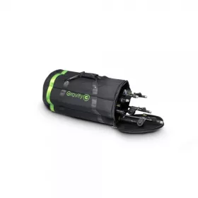   Gravity szállítótáska – 6 darab külön rekesszel, alacsony (dob) mikrofonállványhoz, fekete G-BGMS6SB