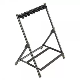   Gravity GSMG05 gitárállvány Vari G5 – 5 darab minden típusú gitárhoz, összecsukható, fekete