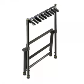   Gravity GSMG05 gitárállvány Vari G5 – 5 darab minden típusú gitárhoz, összecsukható, fekete