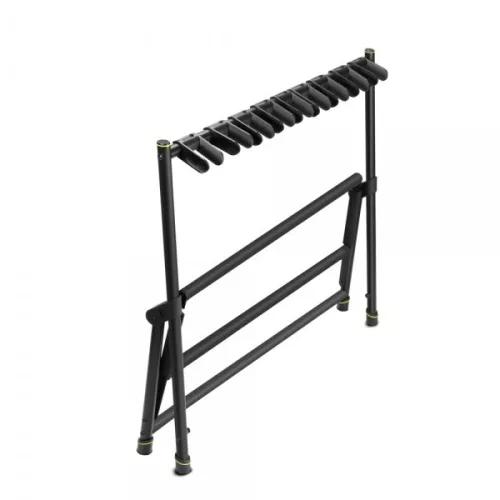 Gravity GSMG09 gitárállvány Vari G9 – 9 darab minden típusú gitárhoz, összecsukható, fekete