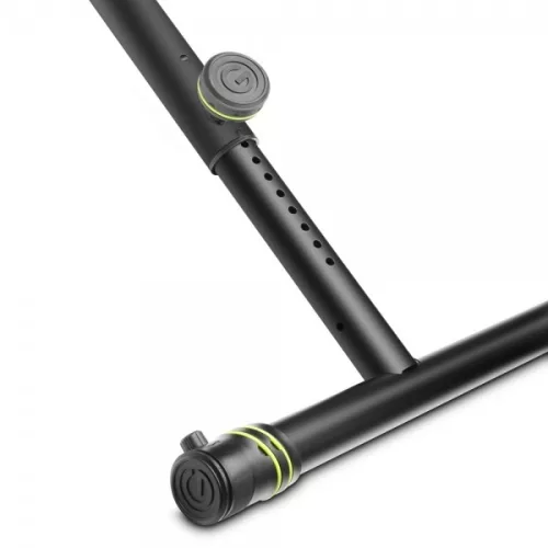 Gravity KSTS01B billentyűállvány – erős, összecsukható, fekete