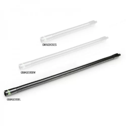 Gravity MAGOOSEL gégecső – 3/8'' külső-belső menettel, átmérő 15x460 mm, fekete