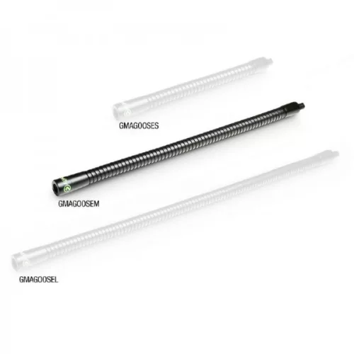 Gravity MAGOOSEM gégecső – 3/8'' külső-belső menettel, átmérő 15x320 mm, fekete