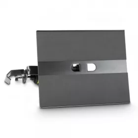   Gravity MATRAY1 tálca – mikrofonállványra szerelhető, 360°-ban forgatható, fekete acél tálca