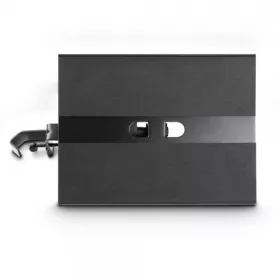   Gravity MATRAY1 tálca – mikrofonállványra szerelhető, 360°-ban forgatható, fekete acél tálca