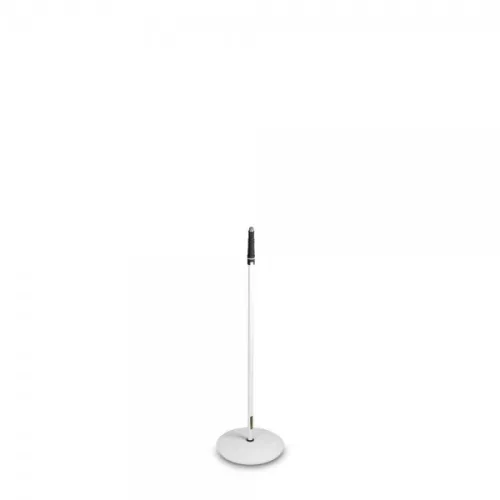 Gravity mikrofonállvány – kör talppal, fehér G-MS23W