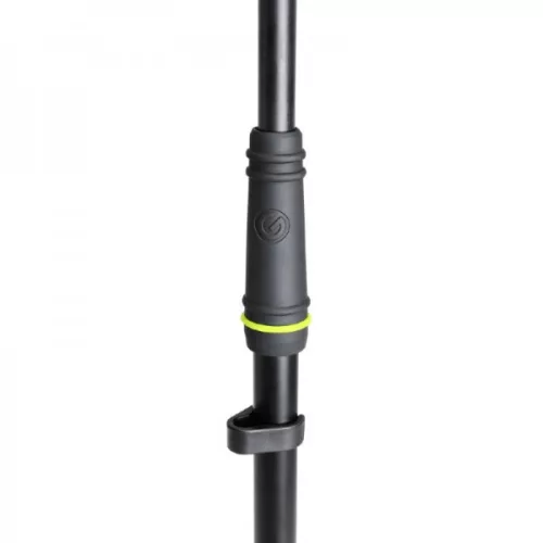 Gravity MS4221B mikrofonállvány – alacsony, 2 ponton állítható szimpla gémmel, fekete
