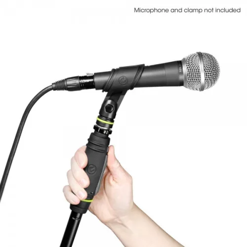 Gravity mikrofonállvány – egykezes magasságállítással, fekete G-MS431HB