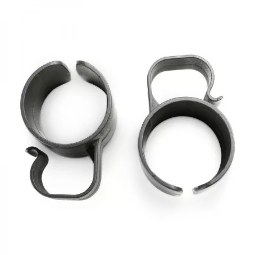 Gravity hangfalállvány kábeltartó – kábel rendező gyűrű 35 mm-es hangfalrúdhoz, fekete