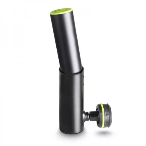 Gravity hangfalállvány adapter – 5 fokos dőlésszögű 35 mm-es hangfalállvány vég, fekete