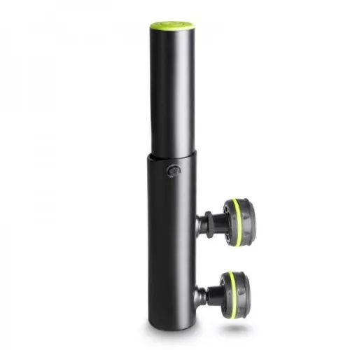 Gravity hangfalállvány adapter – változtatható dőlésszögű 35 mm-es hangfalállvány vég, fekete