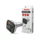 HAMA Bluetooth FM-transmitter/autós töltő PD+QC USB/Type-C/MP3/kártyaolvasó - ezüst/fekete