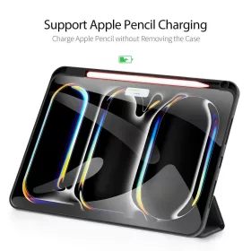   Dux Ducis Domo Series tablet tok (Smart Case Pen) - Apple iPad Pro 11 (2024) - fekete