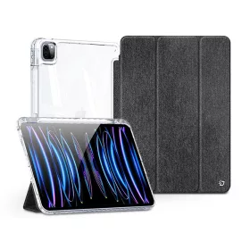   Dux Ducis Unid Series tablet tok (Smart Case Pen) - Apple iPad Pro 11 (2024) - fekete/átlátszó