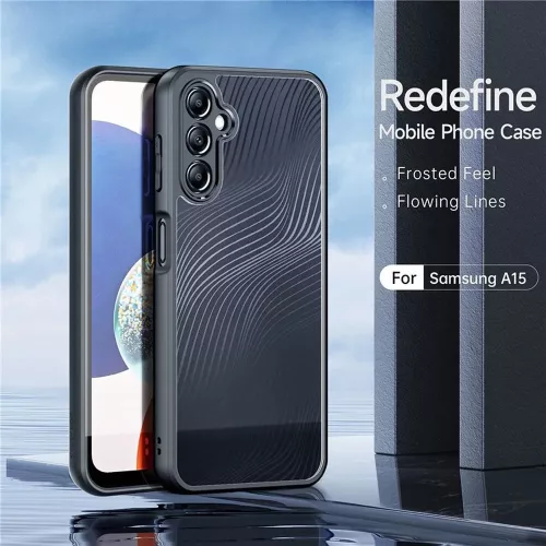 Dux Ducis Aimo Series tok - Samsung A155 Galaxy A15 4G/5G - fekete/átlátszó