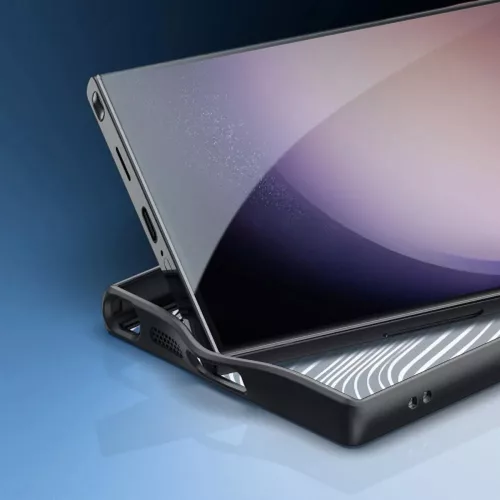 Dux Ducis Aimo Series tok - Samsung SM-S928 Galaxy S24 Ultra - fekete/átlátszó